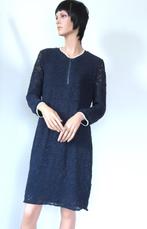 NORAH Geweldige Donkerblauwe Kanten Jurk 38 M, Kleding | Dames, Maat 38/40 (M), Blauw, Ophalen of Verzenden, Zo goed als nieuw