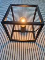 Zwarte industriële tafellamp bureaulamp zgan, Huis en Inrichting, Lampen | Tafellampen, Ophalen of Verzenden, Zo goed als nieuw