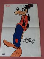 Goofy c. Walt Disney Poster., Verzamelen, Stripfiguren, Ophalen of Verzenden, Plaatje, Poster of Sticker, Overige figuren, Zo goed als nieuw