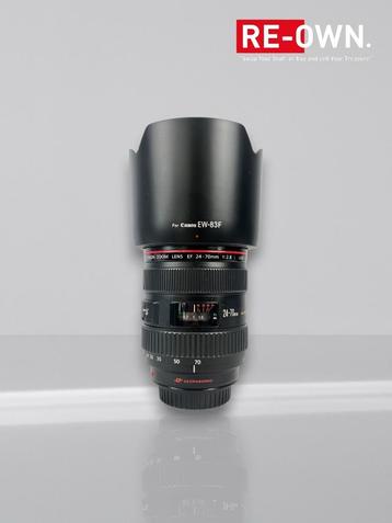 Canon EF 24-70 mm f/2.8 L USM (BTW factuur mogelijk)Topstaat beschikbaar voor biedingen