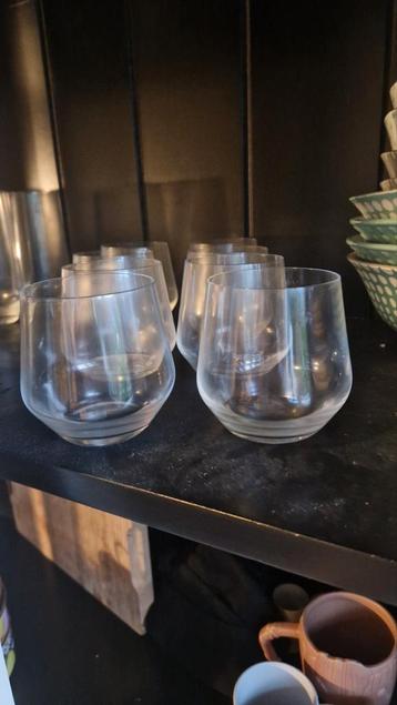 8 Vivo Villeroy en Boch waterglazen beschikbaar voor biedingen