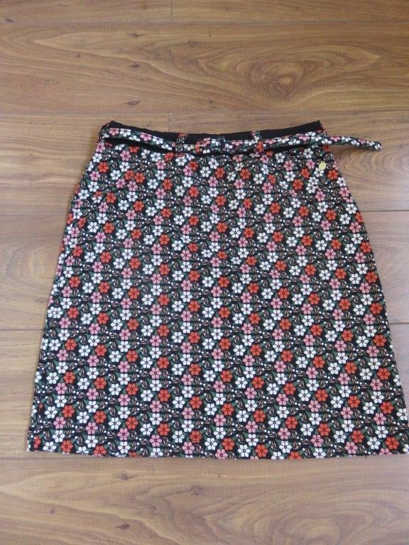NIEUW * Mooie rok met bloemmotief, 4 Funky Flavours, maat L, Maat 38/40 (M), Zwart, Nieuw, Ophalen of Verzenden