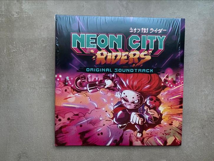 Neon City Riders - Soundtrack Limited Run Games LRG, Cd's en Dvd's, Vinyl | Filmmuziek en Soundtracks, Zo goed als nieuw, Ophalen of Verzenden