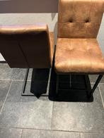 Twee zeer mooie barkrukken, 2 krukken, Ophalen of Verzenden, Zo goed als nieuw, 60 tot 90 cm