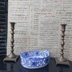 Set mooie koperen kandelaars nr 3, 25 cm hoog, Ophalen of Verzenden, Koper of Brons