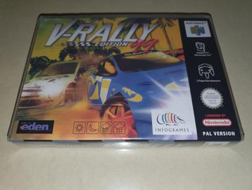 V-Rally Edition 99 N64 Game Case beschikbaar voor biedingen