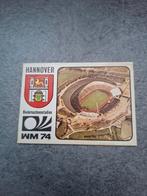 Panini sticker WK 74 München. Speelstadion WK Hannover., Verzenden, Zo goed als nieuw, Sticker