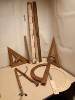 Vintage Tekenspullen voor Schoolbord, Ophalen of Verzenden