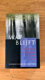 Menno Wigman - Wat blijft, Boeken, Gelezen, Menno Wigman, Ophalen of Verzenden, Nederland