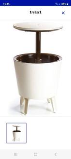 Keter coolbar/tafel., Ophalen of Verzenden, Zo goed als nieuw, Rond, Kunststof