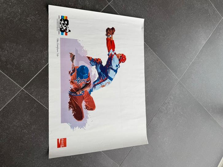 Honkbal & Strip Posters, Verzamelen, Posters, Gebruikt, Sport, A1 t/m A3, Rechthoekig Staand, Ophalen of Verzenden