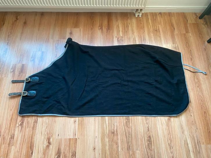 Dikke Wollen S&K / Zwart / 185 / M, Dieren en Toebehoren, Paarden en Pony's | Dekens en Dekjes, Nieuw, Deken, Ophalen