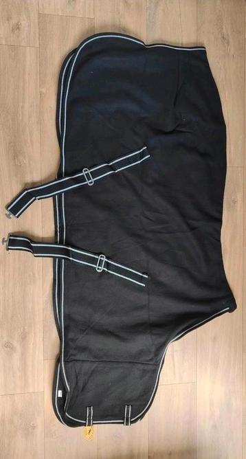 Profi rider fleece zweetdeken zwart  beschikbaar voor biedingen