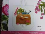 Borduurpakket voor canvas tas, Ophalen of Verzenden, Nieuw, Handborduren, Borduurpakket