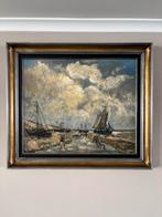 Schilderij olieverf van Spinde, Antiek en Kunst, Ophalen
