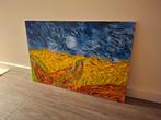 Vincent van Gogh Korenveld met kraaien olieverf schilderij, Ophalen of Verzenden