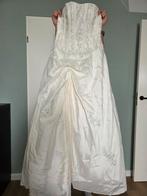 Trouwjurk, Kleding | Dames, Ophalen of Verzenden, Gedragen, Wit, Trouwjurk