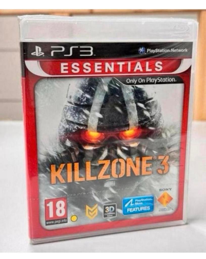 Killzone 3 Essentials - 3D Compatible SEALED NIEUW ps3 game, Vanaf 18 jaar, Shooter, 1 speler, Nieuw