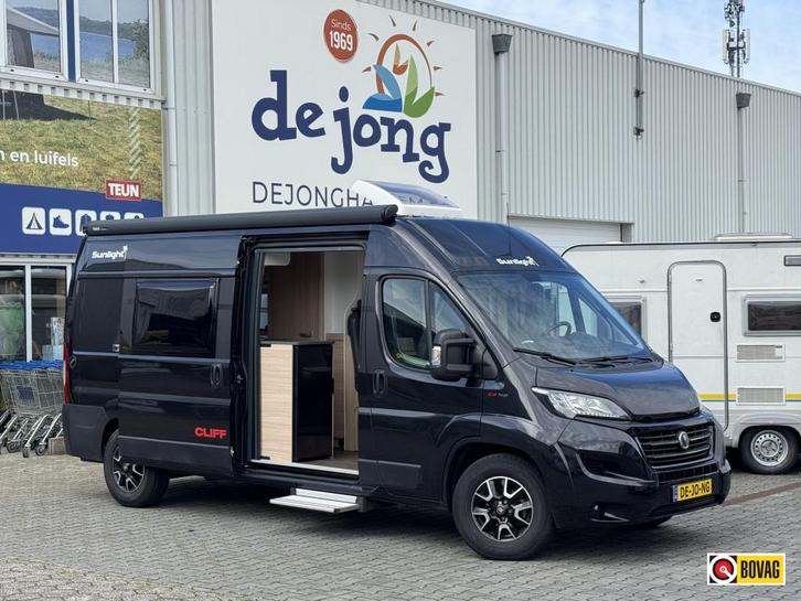 Sunlight Cliff 600 - Compact -, Caravans en Kamperen, Campers, Bedrijf, tot en met 2, Buscamper of Camperbus, Sunlight, Fiat, Diesel