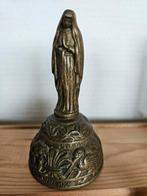 Antieke Bronzen Bel met Heilige Maria, Antiek en Kunst, Antiek | Religie, Ophalen of Verzenden