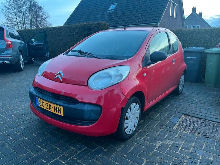 Citroën C1 1.0 3-DRS 2008 Rood APK 10-10-26, Auto's, Citroën, Particulier, C1, Benzine, A, Hatchback, Handgeschakeld, Origineel Nederlands