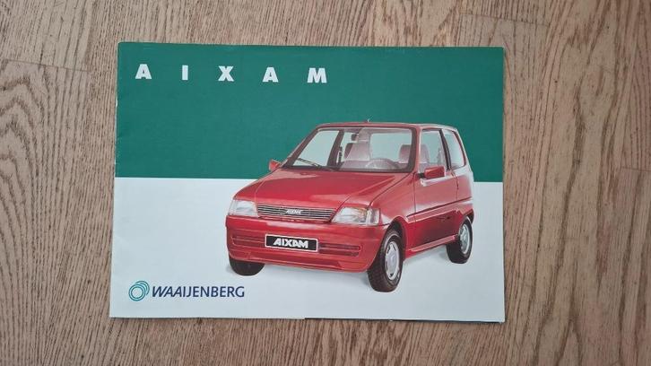 Aixam A 540 folder 1996, Boeken, Auto's | Folders en Tijdschriften, Gelezen, Overige merken, Ophalen of Verzenden