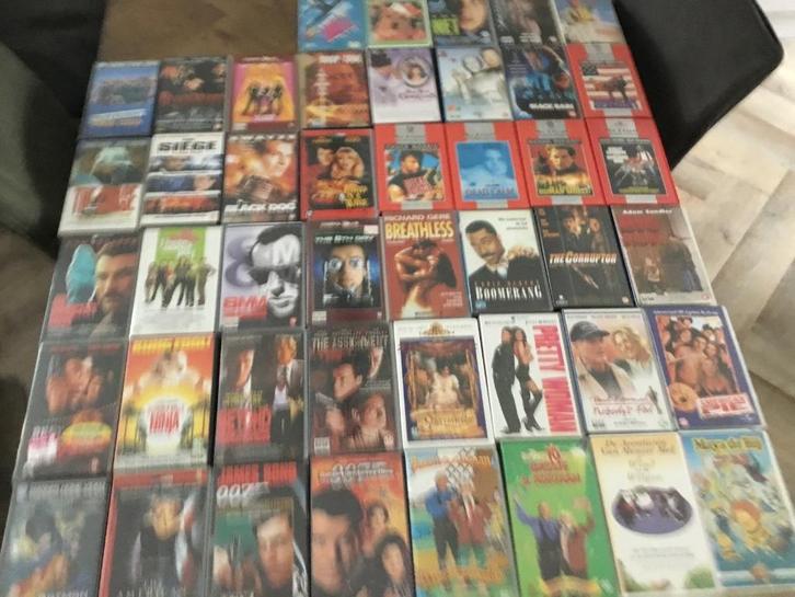 Diverse video’s VHS doos 6, Cd's en Dvd's, VHS | Film, Gebruikt, Overige genres, Alle leeftijden, Ophalen of Verzenden