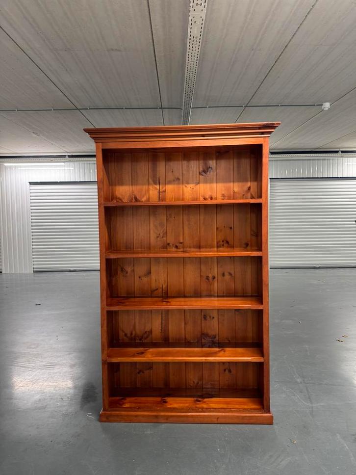 Elegante Engelse boekenkast uit de 20e eeuw, Huis en Inrichting, Kasten | Boekenkasten, Zo goed als nieuw, 100 tot 150 cm, 150 tot 200 cm