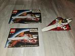 Lego Star Wars 7143 Jedi Starfighter zgan met bouwbeschrijvi, Ophalen of Verzenden, Zo goed als nieuw, Complete set, Lego