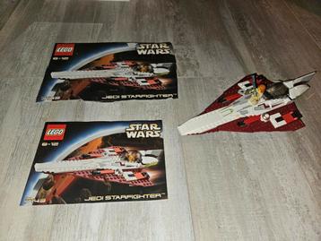 Lego Star Wars 7143 Jedi Starfighter zgan met bouwbeschrijvi beschikbaar voor biedingen