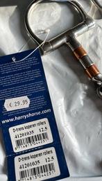 D trens koperen rollers bit 12,5 en 13,5, Ophalen of Verzenden, Nieuw, Dressuur