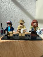 Stranger Things lego poppetjes Dustin, Hopper & Joyce, Ophalen of Verzenden, Zo goed als nieuw