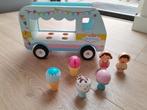 Houten Ijsjeswagen met Ijsjes en Figuurtjes, Ophalen, Gebruikt, Duw- of Trekspeelgoed