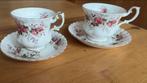 Royal Albert Lavender Rose Theekopjes en Schotels, Verzamelen, Porselein, Kristal en Bestek, Ophalen, Zo goed als nieuw, Porselein
