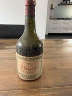 1951 Fleurie Cave descombes beaujolais, Verzamelen, Wijnen, Ophalen of Verzenden, Zo goed als nieuw, Frankrijk, Rode wijn