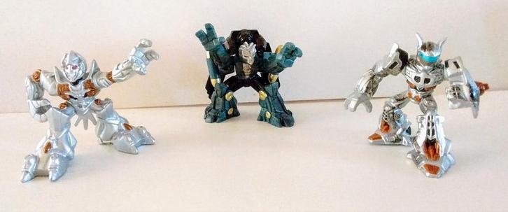 3 Transformers Robot Heroes figuren van Hasbro uit 2007., Verzamelen, Transformers, Gebruikt, Overige generaties, Overige rassen