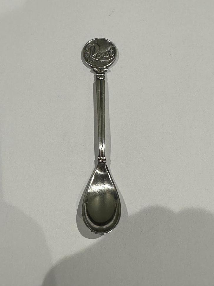 ROEST lepeltje. Door roest tot goud. Lepel theelepeltje., Antiek en Kunst, Antiek | Bestek, Ophalen of Verzenden