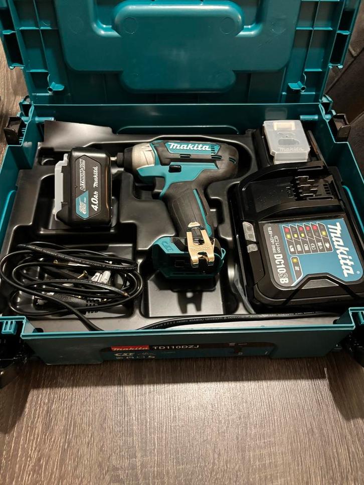Makita TD110DZJ Schroefmachine - nieuw, Doe-het-zelf en Verbouw, Gereedschap | Boormachines, Nieuw, Boor- en Schroefmachine, Minder dan 400 watt
