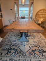 Industriële tafel / eettafel met onderstel uit fabriek, Huis en Inrichting, Ophalen, Rechthoekig, 200 cm of meer, 50 tot 100 cm