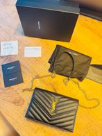 YSL Cassandra Tas - 100% Origineel!, Sieraden, Tassen en Uiterlijk, Tassen | Damestassen, Ophalen, Zo goed als nieuw, Zwart, Avondtasje