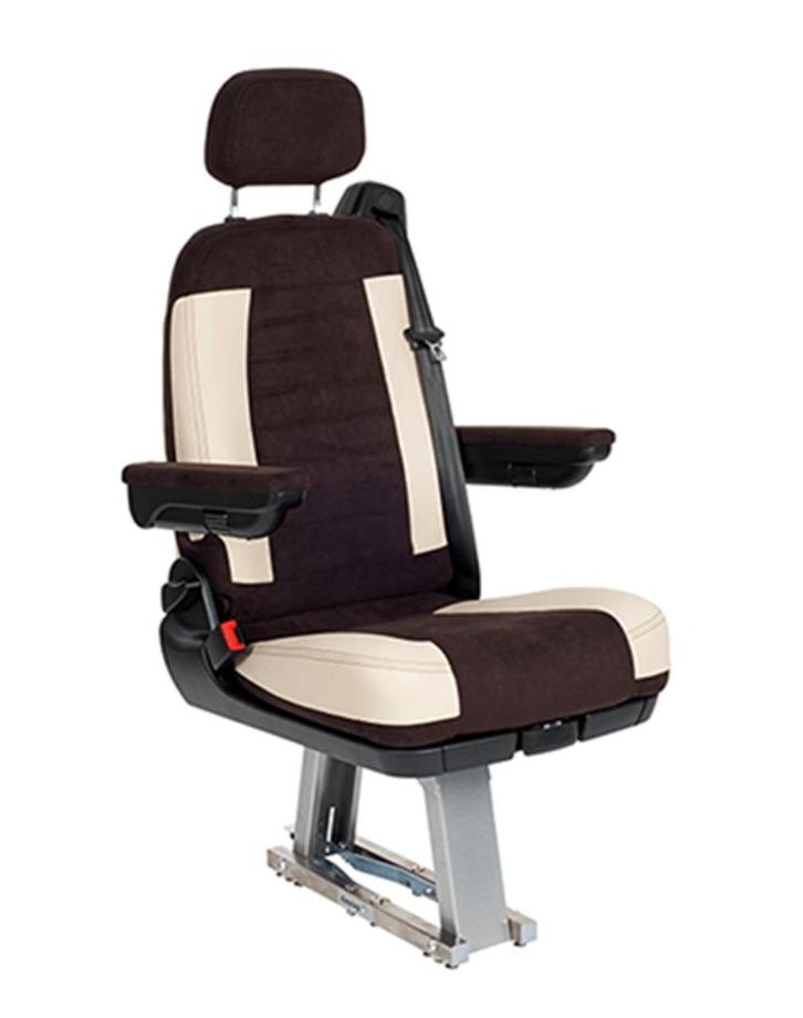 CAPTAIN - Goedgekeurde camperstoel (verstelbaar + ISOFIX), Caravans en Kamperen, Camper-accessoires, Nieuw, Ophalen