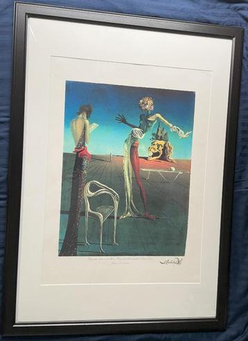 Salvador Dali (1904 - 1989) - Femme À La Tête De Rose (1935) beschikbaar voor biedingen