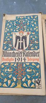 4 oude kallenders, Antiek en Kunst, Kunst | Etsen en Gravures, Ophalen of Verzenden