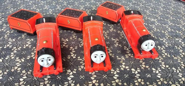 thomas de trein Trackmaster, James, Kinderen en Baby's, Speelgoed | Thomas de Trein, Zo goed als nieuw, Ophalen of Verzenden
