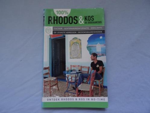 100% reisgids Rhodos en Kos, Boeken, Reisgidsen, Zo goed als nieuw, Reisgids of -boek, Europa, Overige merken, Ophalen of Verzenden