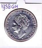 Schaarse rijksdaalder 1938 GROF HAAR voor 105 euro., Postzegels en Munten, Munten | Nederland, Zilver, Ophalen of Verzenden, Koningin Wilhelmina