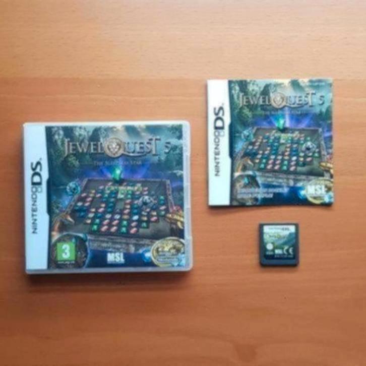 DS | Jewel Quest 5 The Sleepless Star, Spelcomputers en Games, Games | Nintendo DS, Gebruikt, Puzzel en Educatief, 1 speler, Vanaf 3 jaar