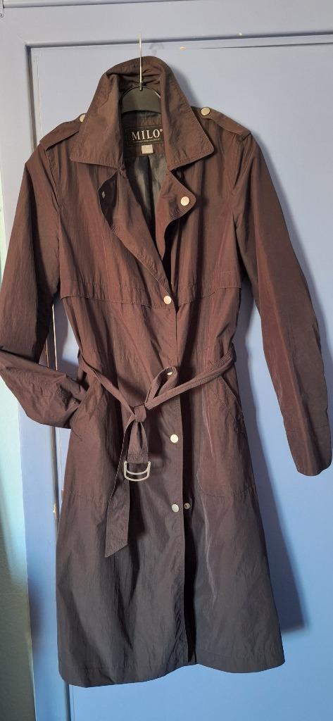 dames jas, Kleding | Dames, Jassen | Zomer, Gedragen, Maat 38/40 (M), Blauw, Ophalen of Verzenden