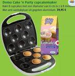 Cupcake maker - DOMO, Ophalen of Verzenden, Zo goed als nieuw, Cupcakes, Bakvorm