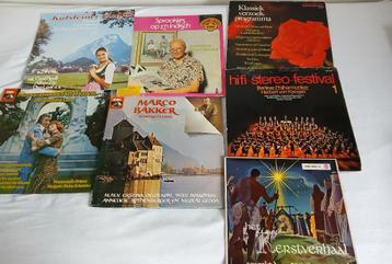  7 verschillende lp,s beschikbaar voor biedingen